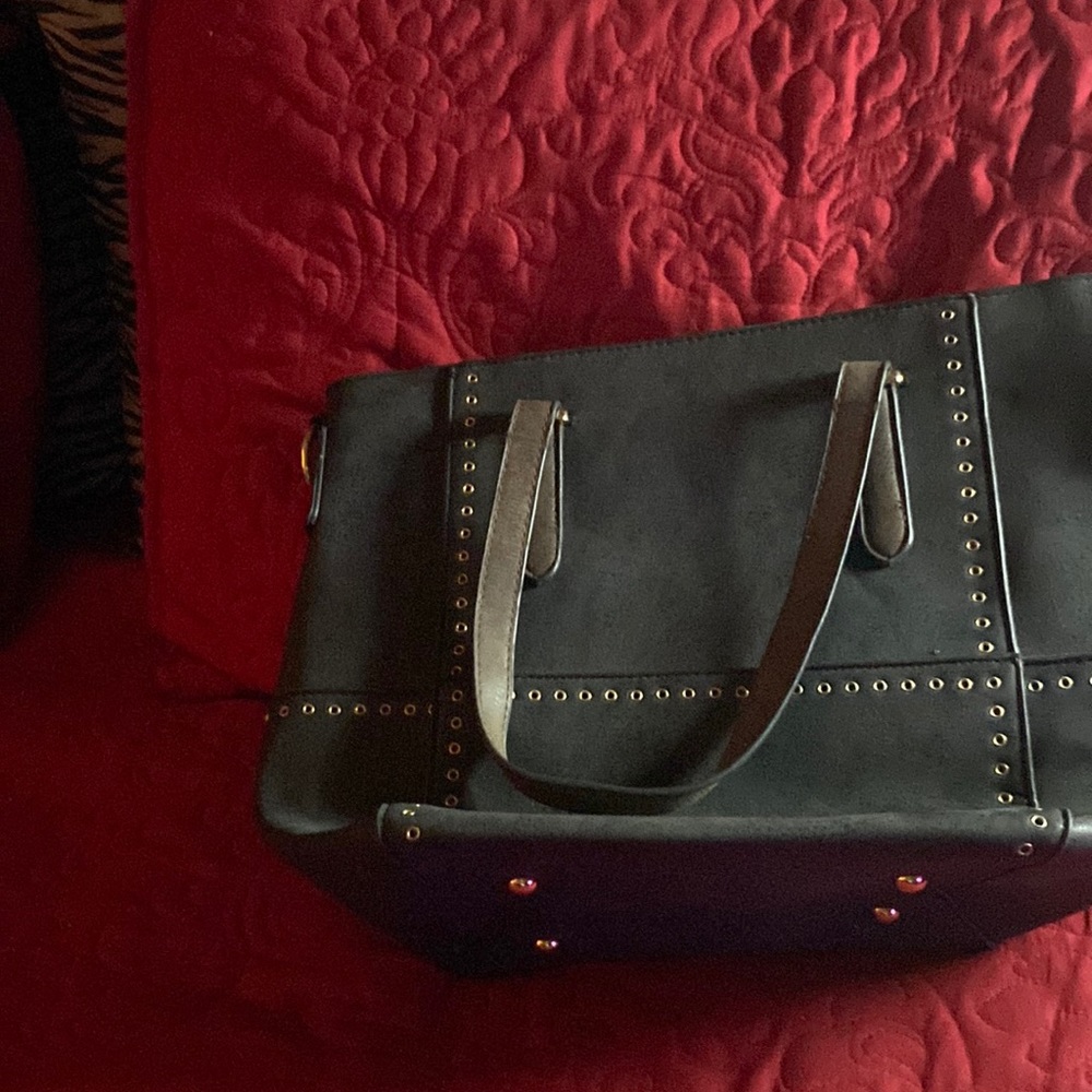 Large tote bag not leather